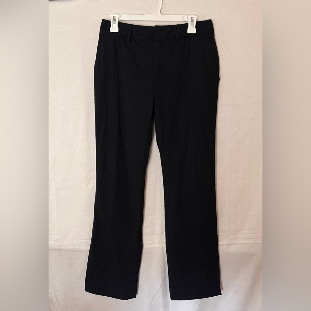 Banana Republic pants Marin Navy Blue
Pinstriped Lined Trousers  - Size 4